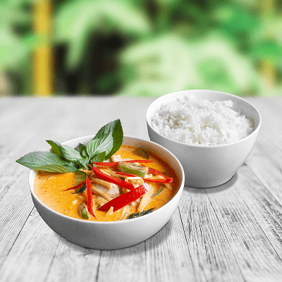Wok Kokosmilch Curry (Gäng Phet)